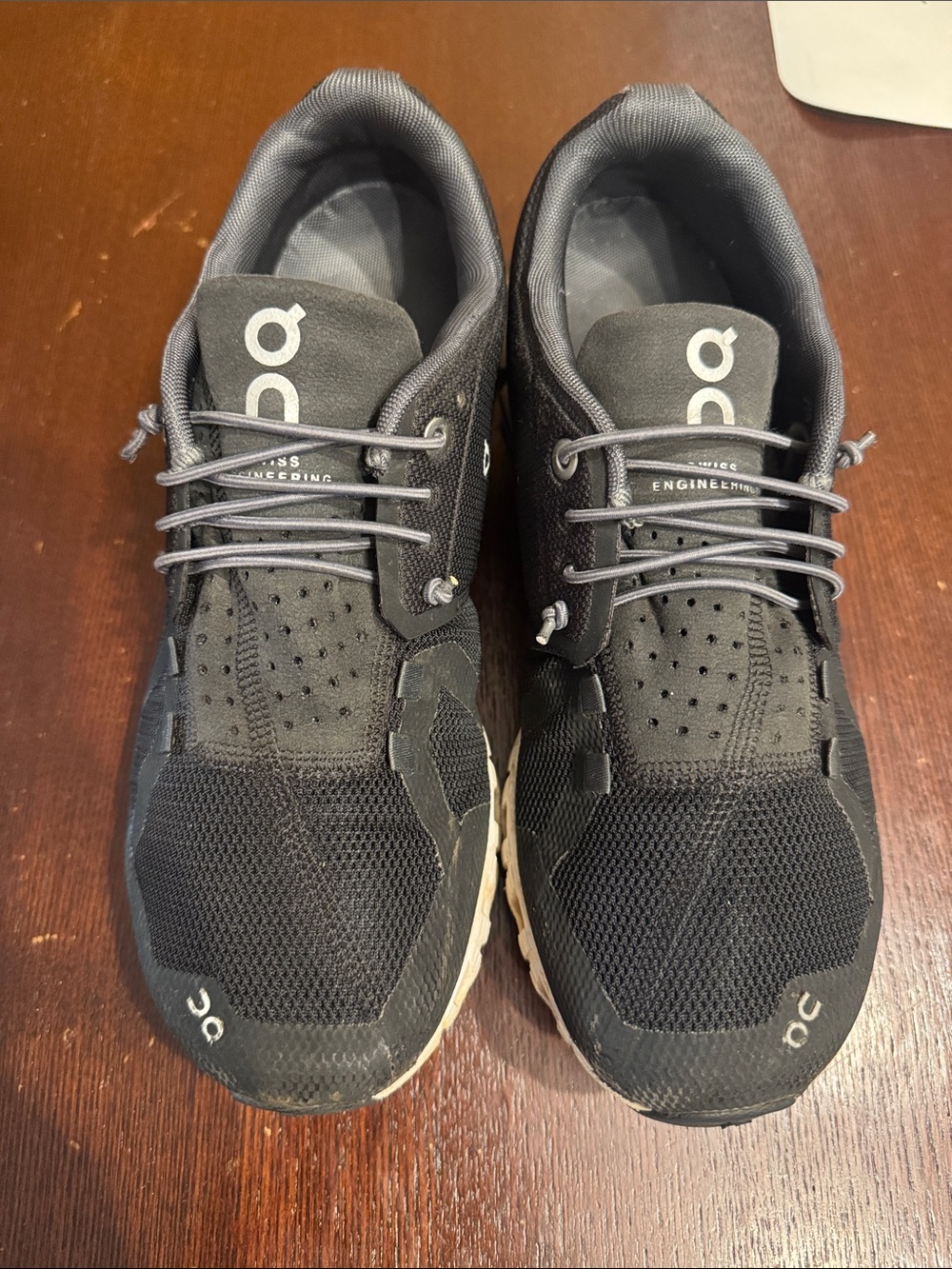 On Running Black Athletic Running Shoes size W8